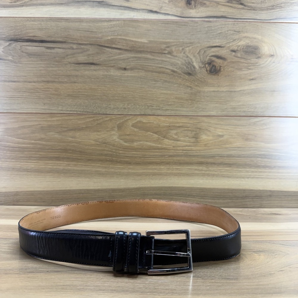 Martin Dingman Mens Belt‎ Size 34/85 Black Genuine Coachman Leather